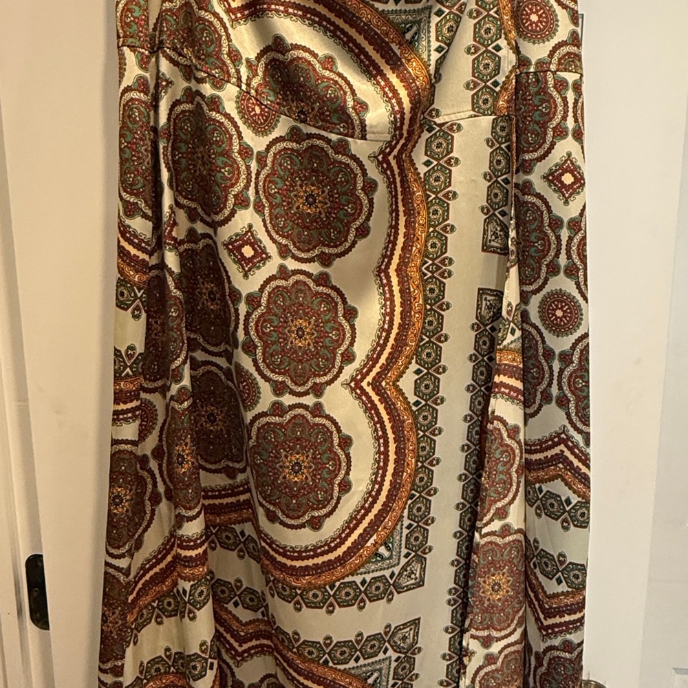 NWT - Topshop Multicolor Patterned Skirt